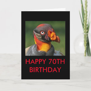 King Vulture - Happy 70th Card