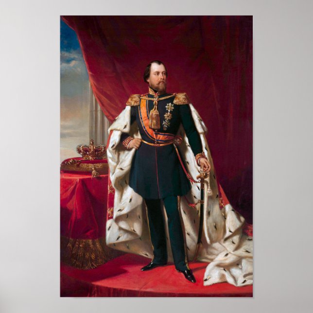 King William III of the Netherlands Poster (Front)