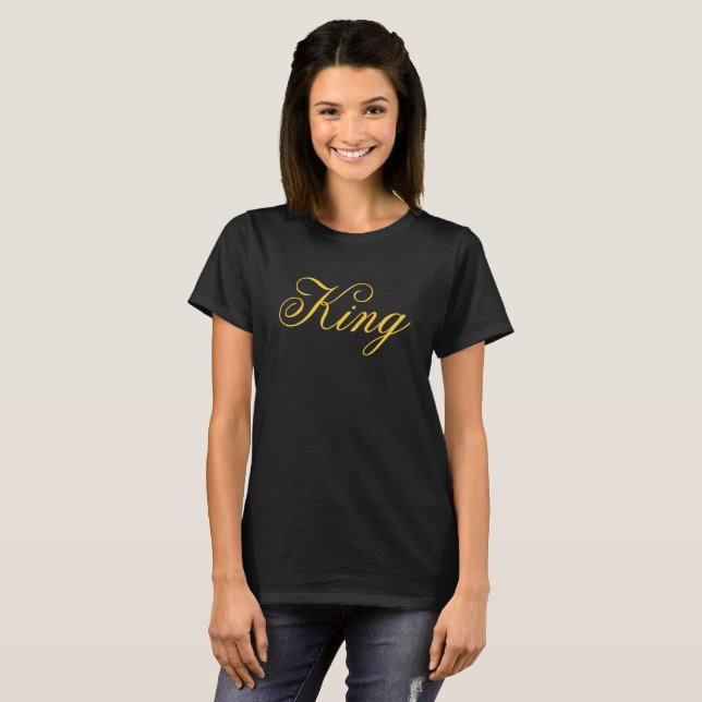 King Women's Basic T-Shirt (Front Full)