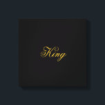 King Wrapped Canvas<br><div class="desc">King Wrapped Canvas</div>