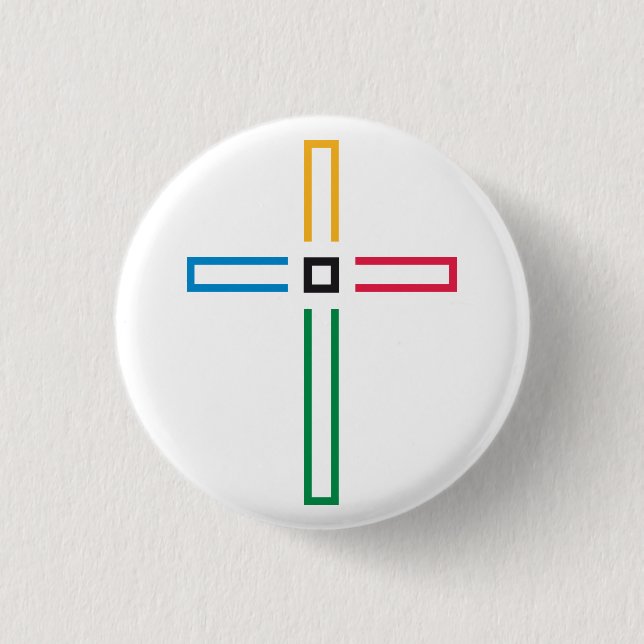 Kingdom Cross Button (Front)