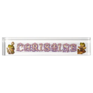 Kingdom Designer Desk Sign