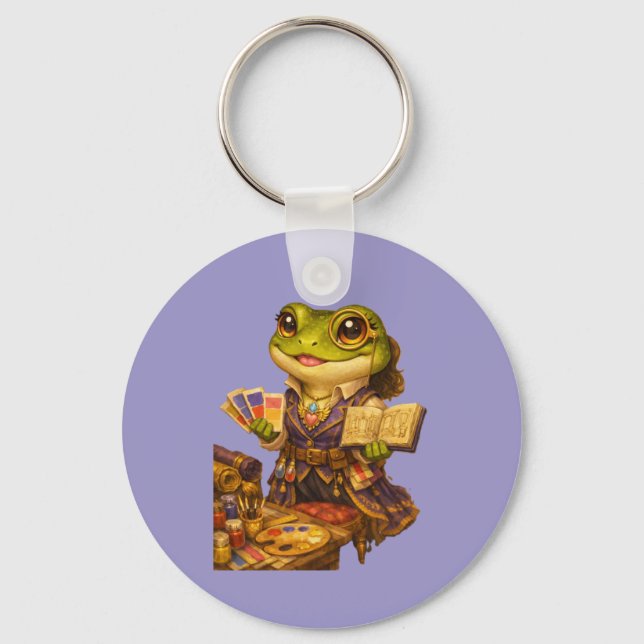 Kingdom Designer Frog Character Key Ring (Front)