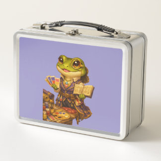 Kingdom Designer Frog Character Metal Lunch Box