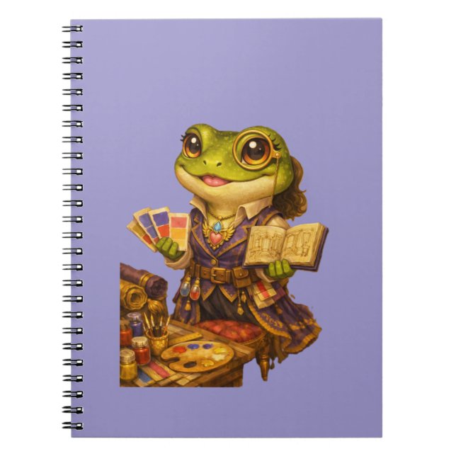 Kingdom Designer Frog Character Notebook (Front)