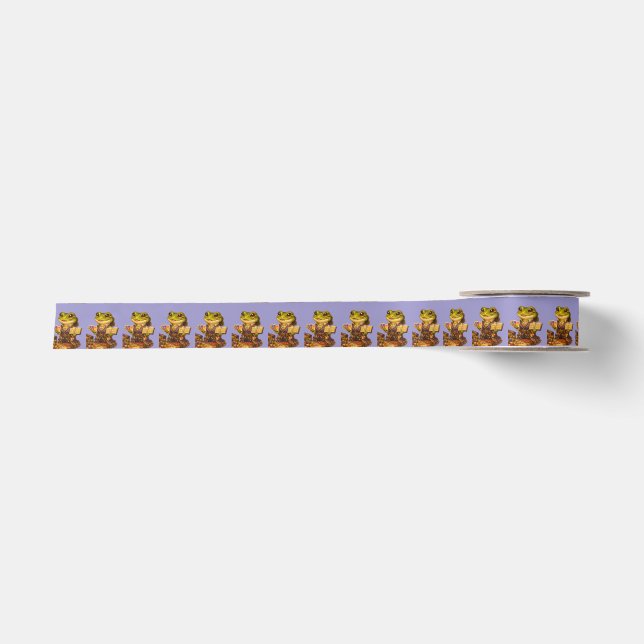 Kingdom Designer Frog Character Satin Ribbon (Front)
