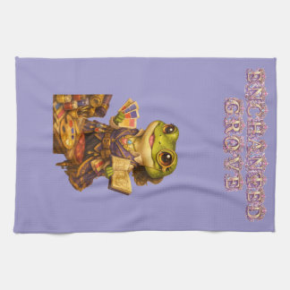 Kingdom Designer Frog Character Tea Towel