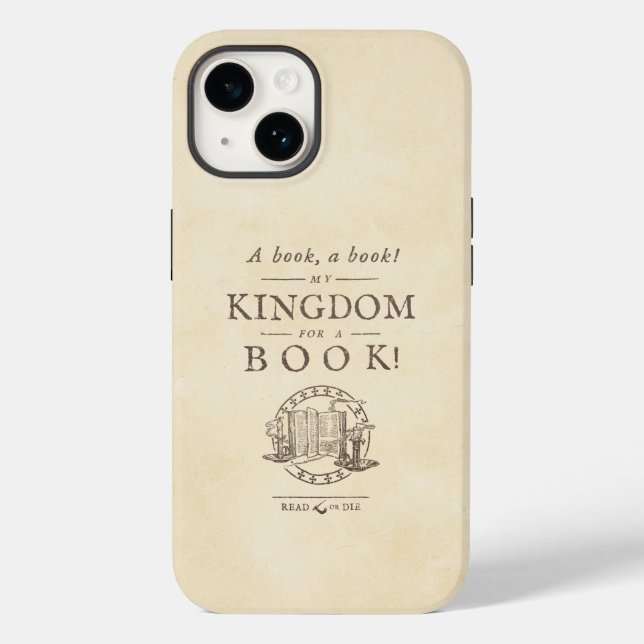 Kingdom for a Horse… Book Case-Mate iPhone Case (Back)