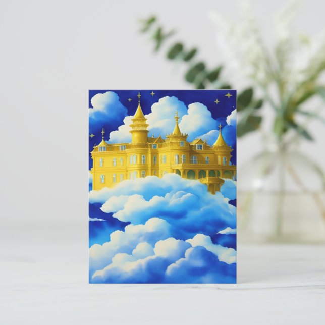 Kingdom Mansion Christian Postcard (Standing Front)