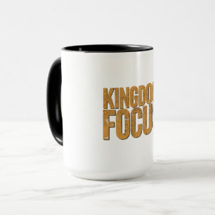 Kingdom Mentality Faith Focus Discipline Design Mug