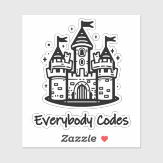 Kingdom of Algorithmia Custom-Cut Vinyl Sticker