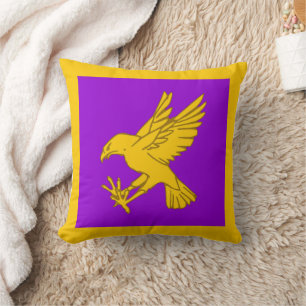 Kingdom of Calontir Populace Badge Throw Pillow