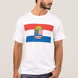 Kingdom of Dalmatia Croatia and Slavonia Flag T-Shirt