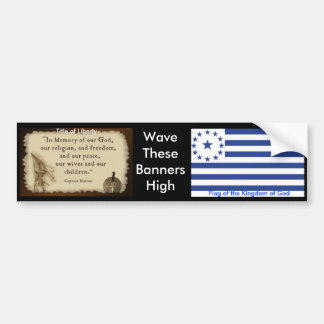 Kingdom of God bumper2 Bumper Sticker