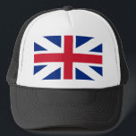 Kingdom of Great Britain Flag (1606-1801) Trucker Hat<br><div class="desc">This is the flag of the Kingdom of Great Britain that was used between 1606 to 1801. Also know as  The King's Colours.</div>