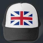Kingdom of Great Britain Flag (1606-1801) Trucker Hat<br><div class="desc">This is the flag of the Kingdom of Great Britain that was used between 1606 to 1801. Also know as  The King's Colours.</div>