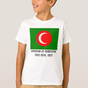 Kingdom of Kurdistan Flag (1922-1924, 1925) T-Shirt