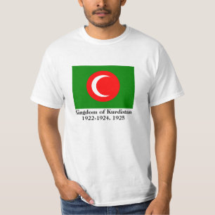 Kingdom of Kurdistan Flag (1922-1924, 1925) T-Shirt