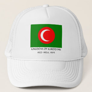 Kingdom of Kurdistan Flag (1922-1924, 1925) Trucker Hat
