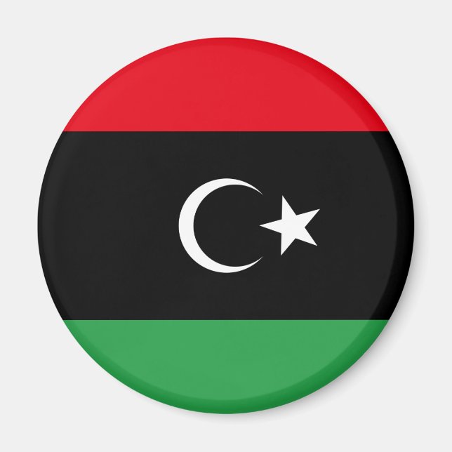 Kingdom of Libya Flag (1951-1969) Magnet (Front)