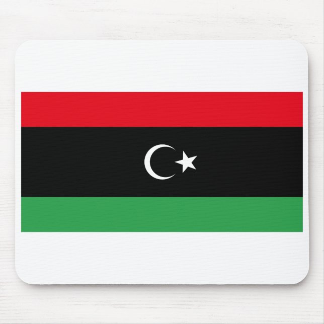 Kingdom of Libya Flag (1951-1969) Mouse Mat (Front)