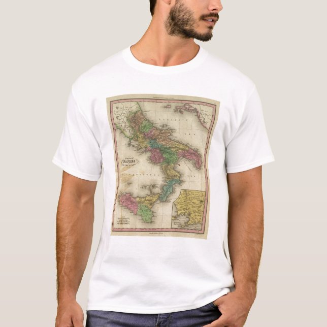 Kingdom of Naples or The Two Sicilies 2 T-Shirt (Front)