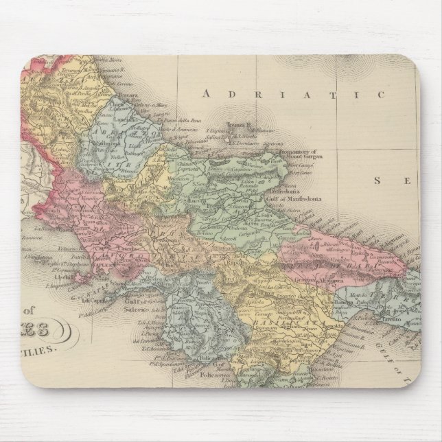 Kingdom of Naples or the Two Sicilies Mouse Mat (Front)