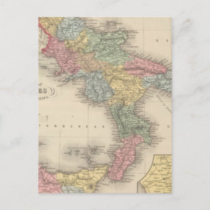 Kingdom of Naples or the Two Sicilies Postcard