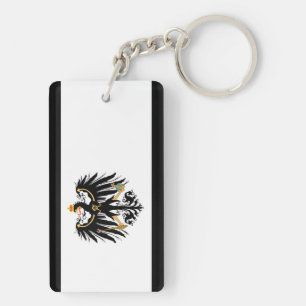 Kingdom of Prussia national flag Key Ring
