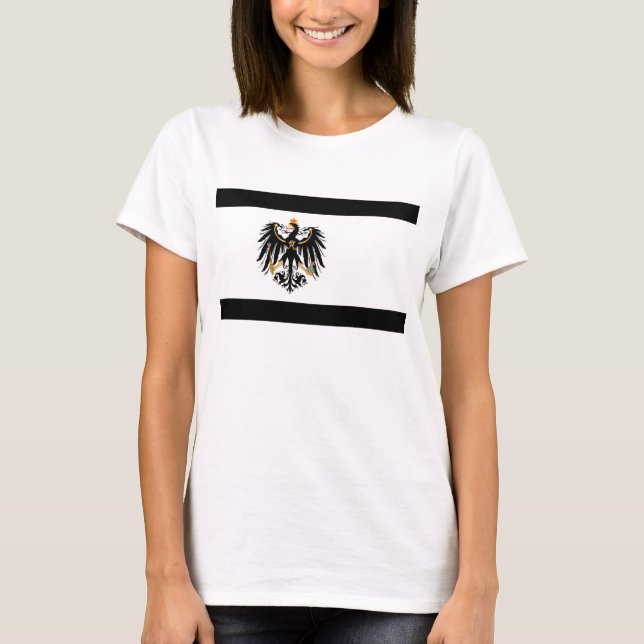 Kingdom of Prussia national flag T-Shirt (Front)
