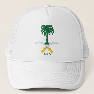 Kingdom of Saudi Arabia emblem Trucker Hat