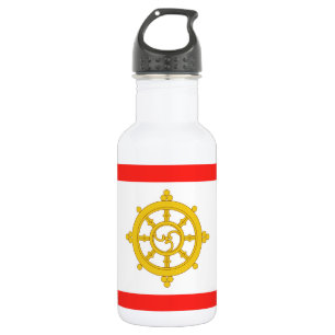 Kingdom of Sikkim Flag 532 Ml Water Bottle