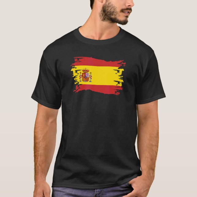 Kingdom Of Spain Flag España Hispania Iberian T-Shirt (Front)