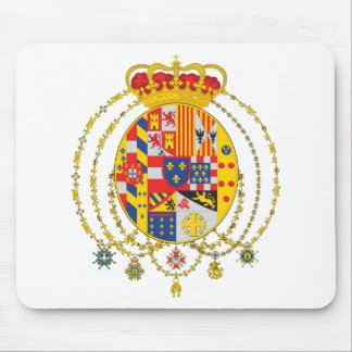 Kingdom of Two Sicilies Coat of Arms Mouse Mat