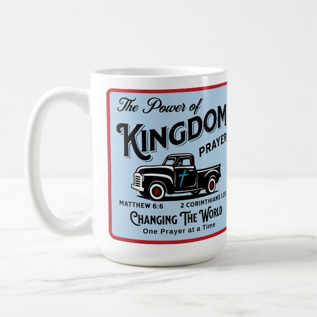 KINGDOM PRAYER MUG (Left)