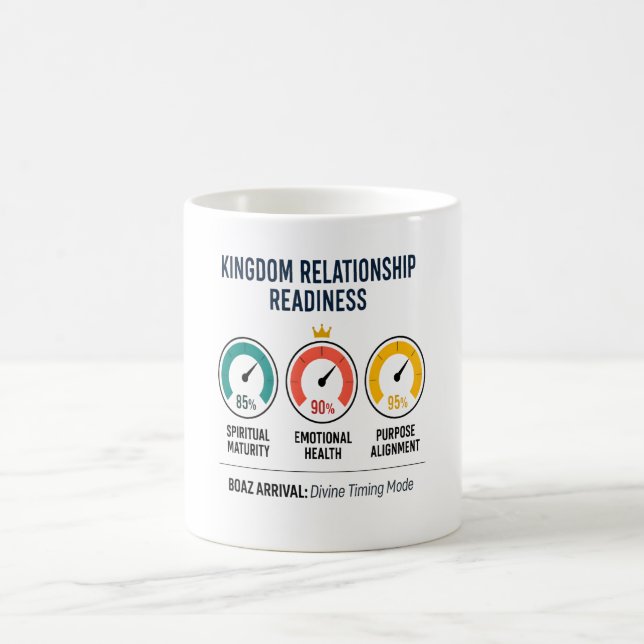 Kingdom Readiness Dashboard Christian Mug (Center)