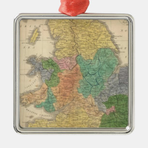 Kingdoms of the Anglo Saxons Metal Tree Decoration