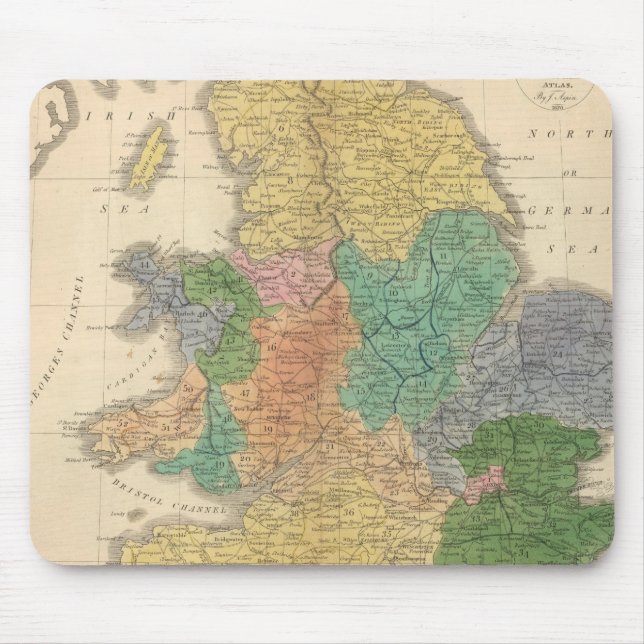 Kingdoms of the Anglo Saxons Mouse Mat (Front)