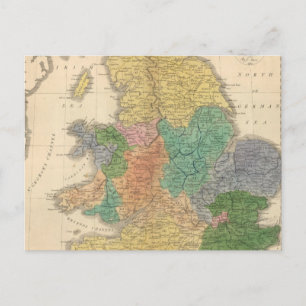 Kingdoms of the Anglo Saxons Postcard