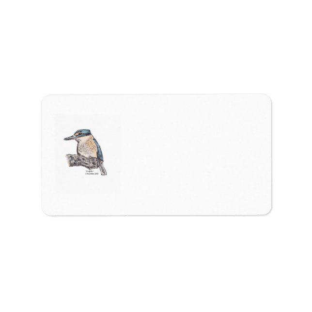 Kingfisher Address Labels (Front)