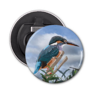 Kingfisher and Willow Bottle Opener