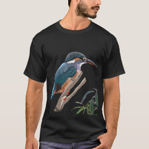 Kingfisher and Willow  T-Shirt