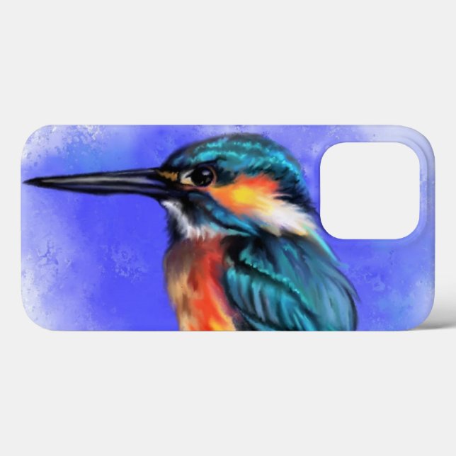 Kingfisher Bird iPhone Case (Back (Horizontal))