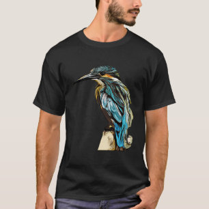 Kingfisher Bird Present T-Shirt