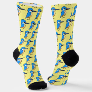 kingfisher bird socks