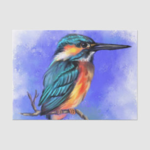 Kingfisher Bird Tissue Paper