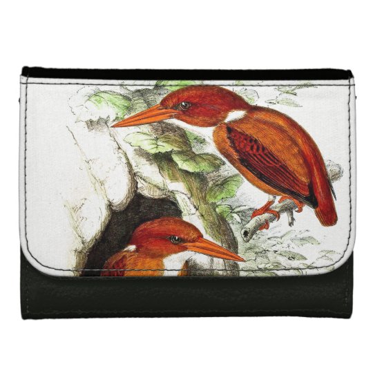 Kingfisher Birds Wildlife Animals Pond Wallet