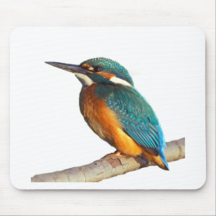 "Kingfisher" design products Mouse Mat