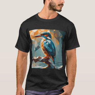 Kingfisher Digital Art T-Shirt