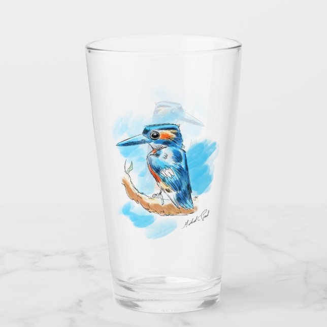 Kingfisher Glass (Front)